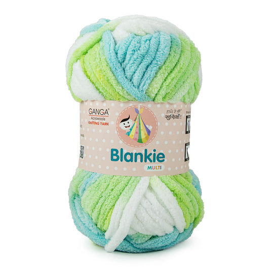 Blankie Multi-Colour Polyester Yarn