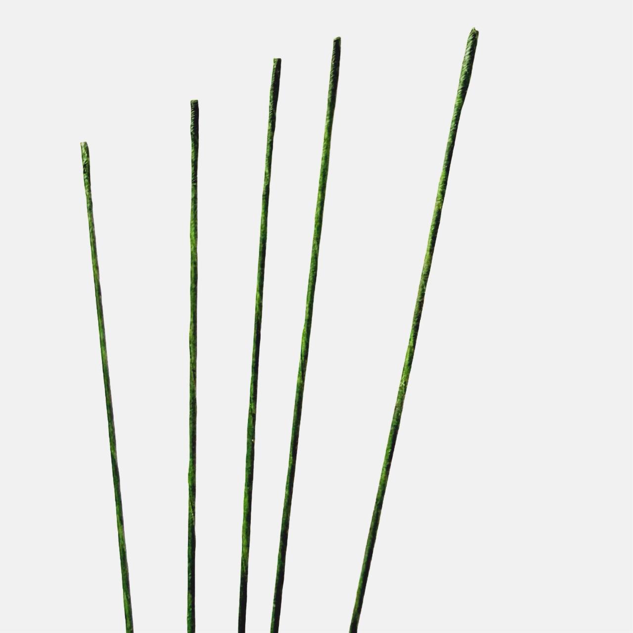 Green Floral Sticks (Pack of 10)