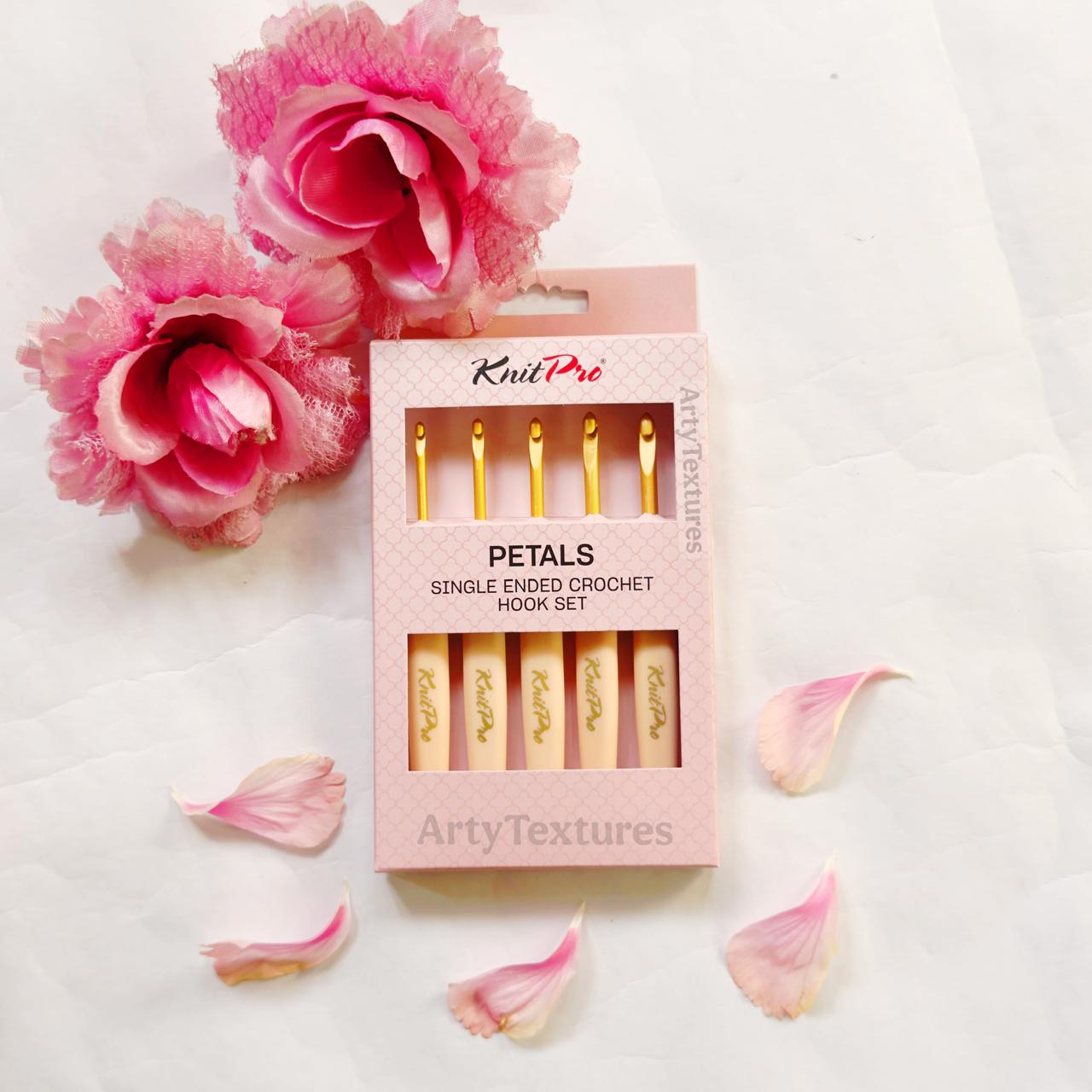 KnitPro Petals – Single-Ended Crochet Hook Set