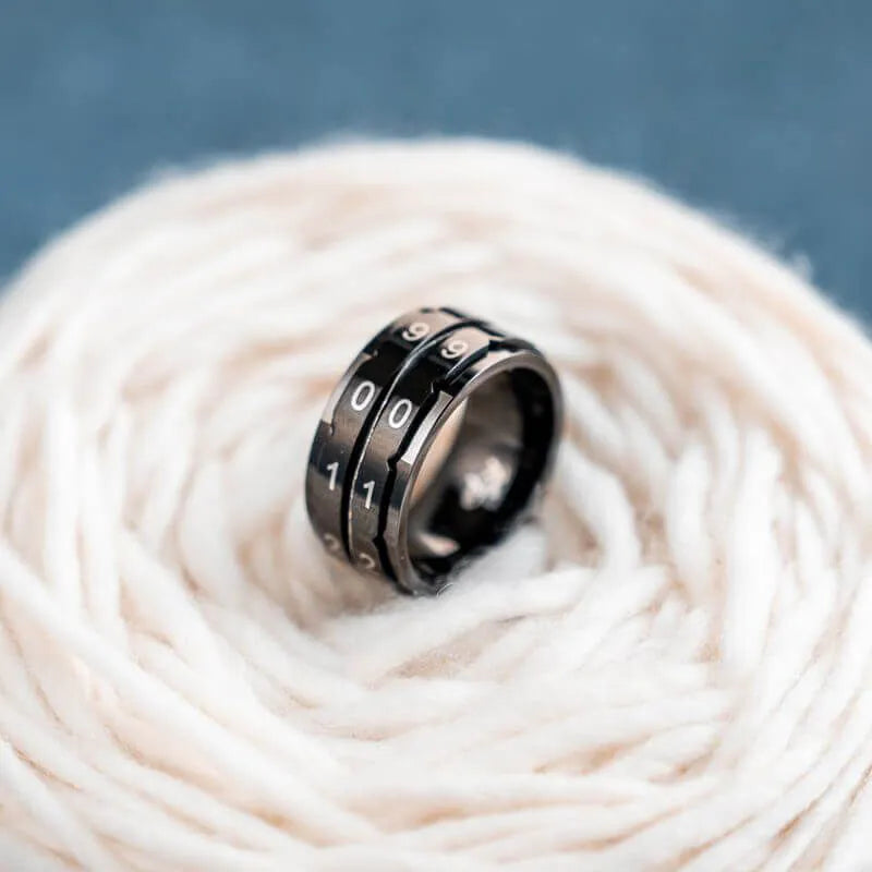 Black Row Counter Ring
