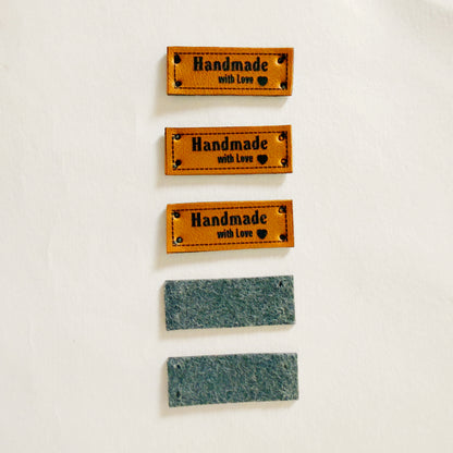 Leather Tag (Pack of 5)