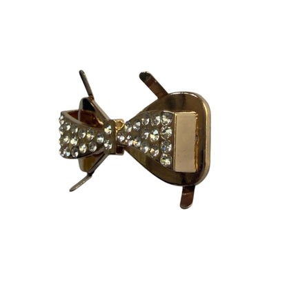 Crystal Bow Embellishment (Per Piece)