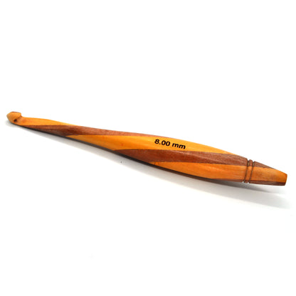 Handcrafted Wooden Crochet Hooks - Tear Drop