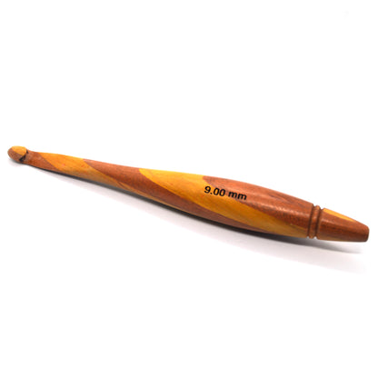 Handcrafted Wooden Crochet Hooks - Tear Drop