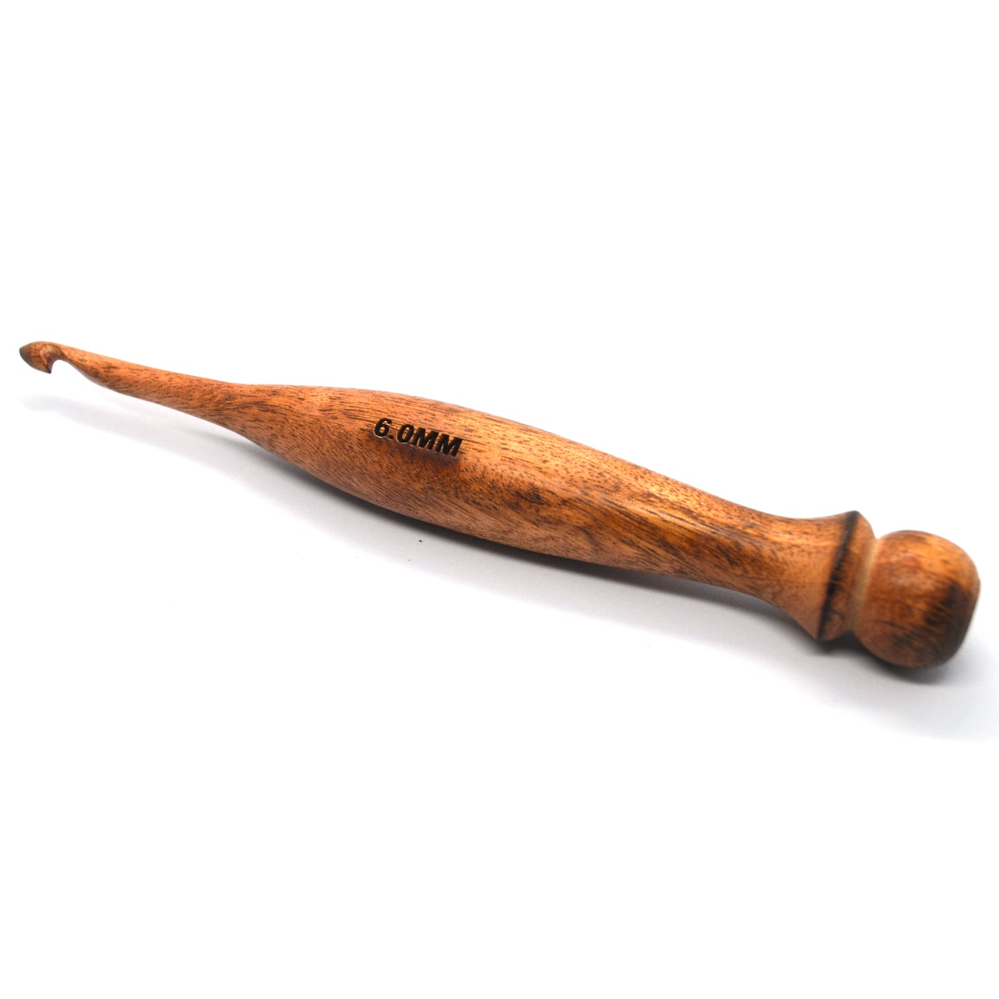 Handcrafted Wooden Crochet Hooks - Sculpted