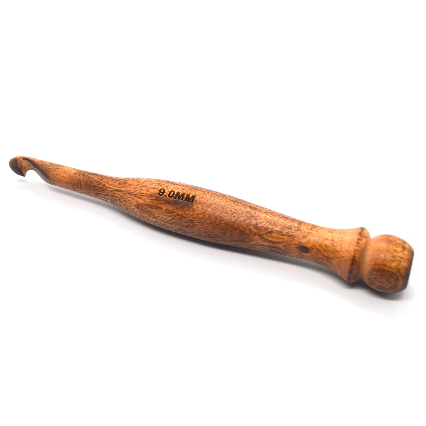 Handcrafted Wooden Crochet Hooks - Sculpted