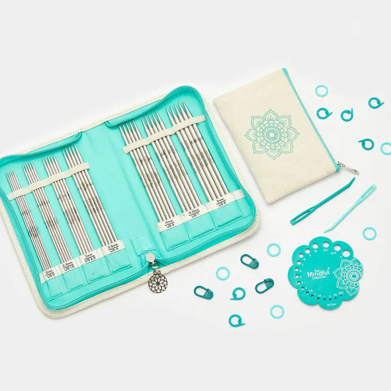 The Mindful Collection Double Pointed Needle Set - GRATEFUL