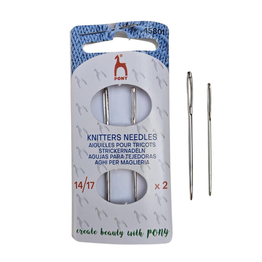 Pony Metal Tapestry Needle (2 Sizes)