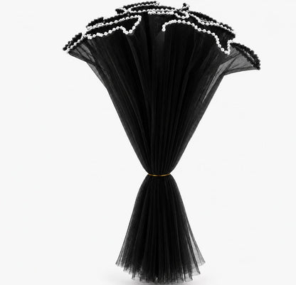 Pearl Net Bouquet Wrapper