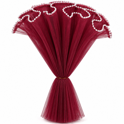 Pearl Net Bouquet Wrapper