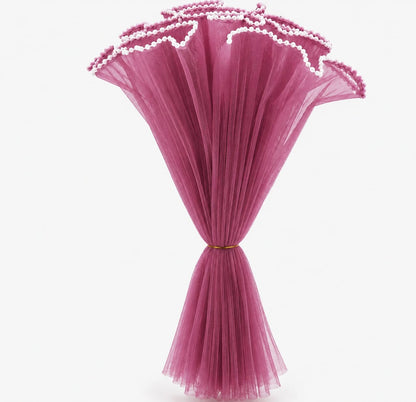 Pearl Net Bouquet Wrapper