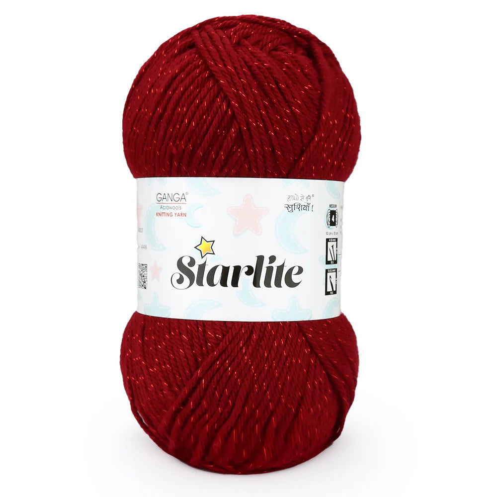 Starlite Anti Pill Acrymetallic Yarn