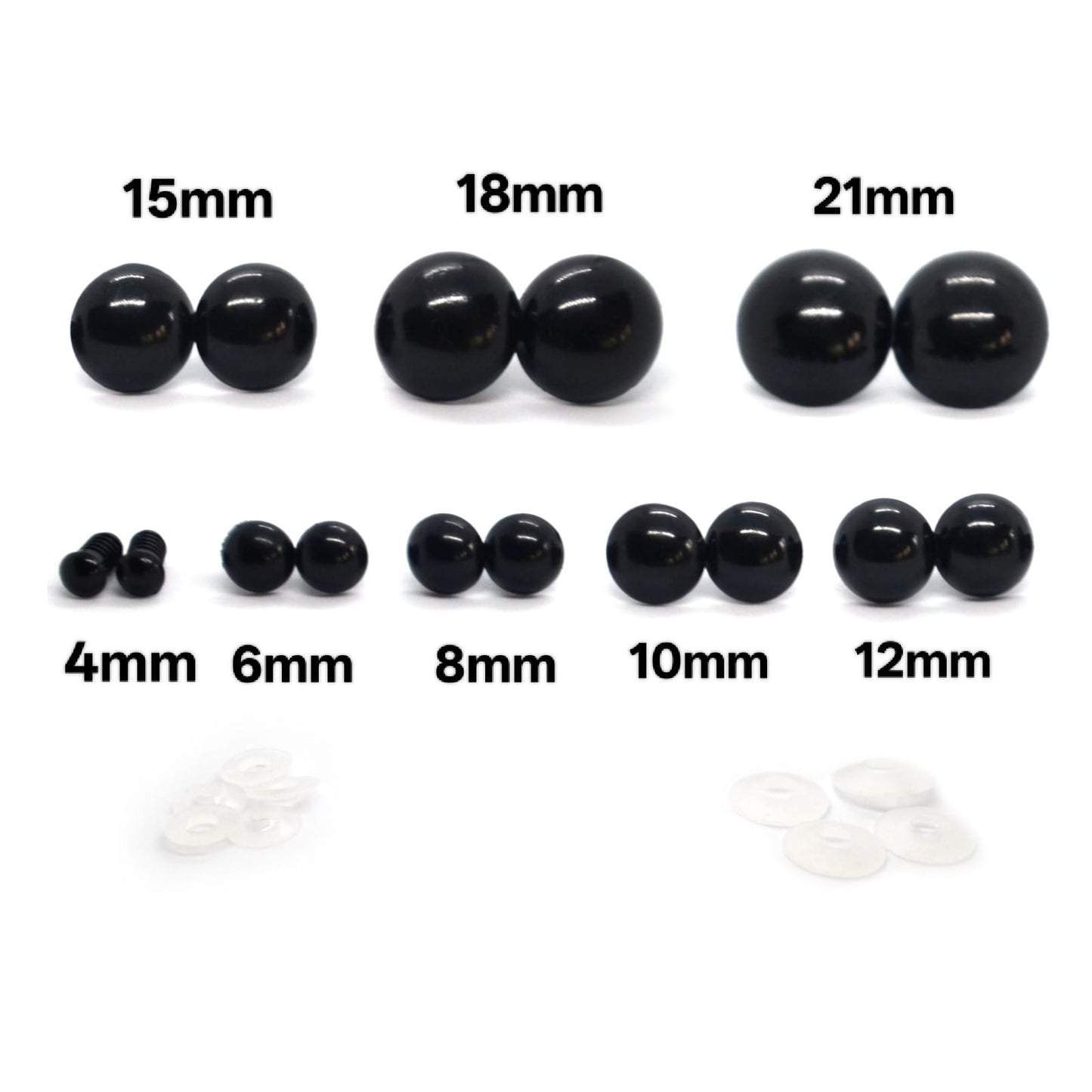 Safety Eyes (pack of 3 pairs)