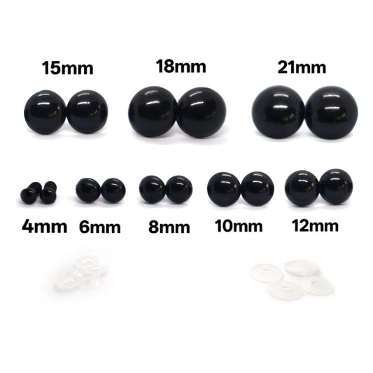 Safety Eyes (pack of 3 pairs)