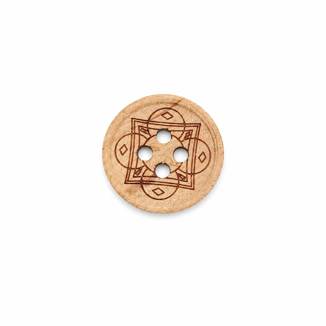 Wood Buttons - Small (Pack of 5)