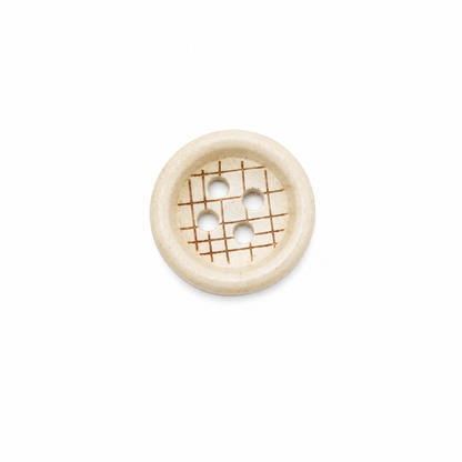 Wood Buttons - Small (Pack of 5)