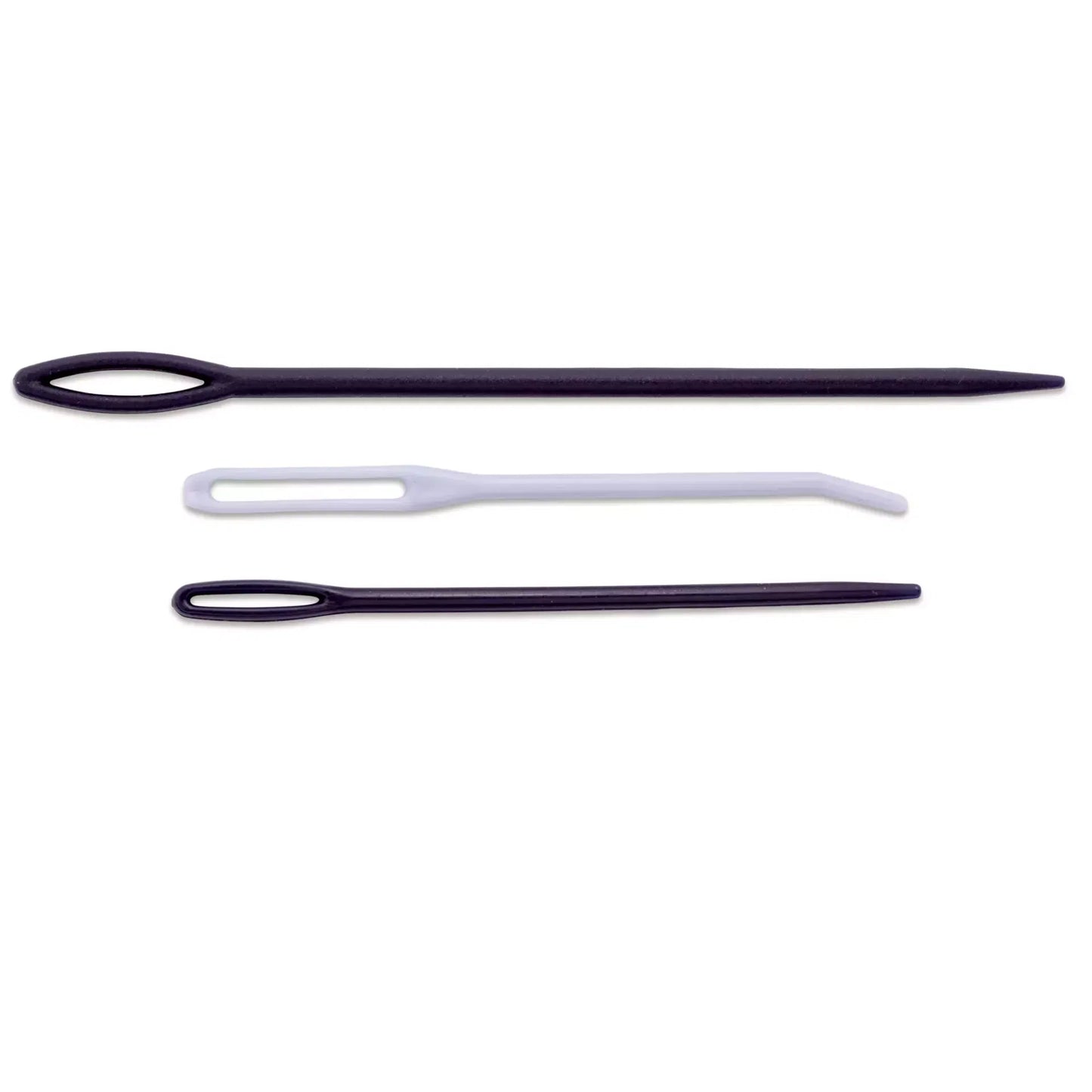 Wool needles, plastic, assorted