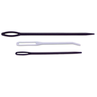 Wool needles, plastic, assorted