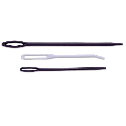 Wool needles, plastic, assorted