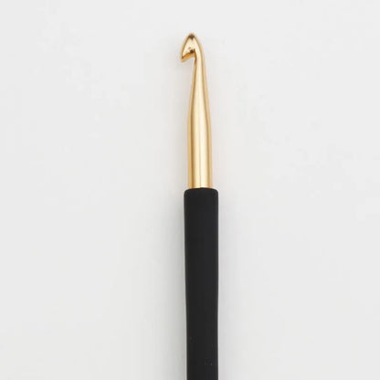 Gold Aluminium Crochet Hooks