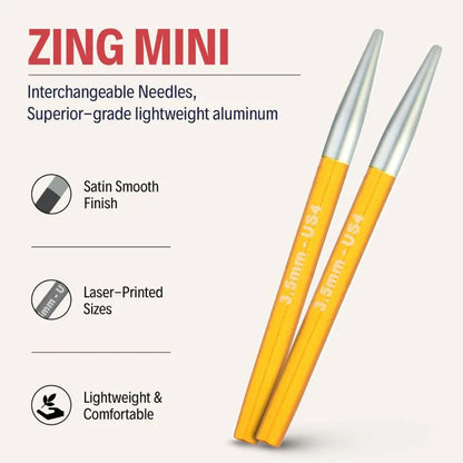 Zing Interchangeable Circular Needles