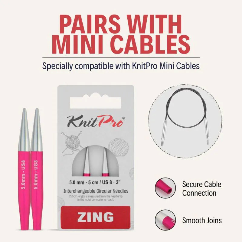 Zing Interchangeable Circular Needles