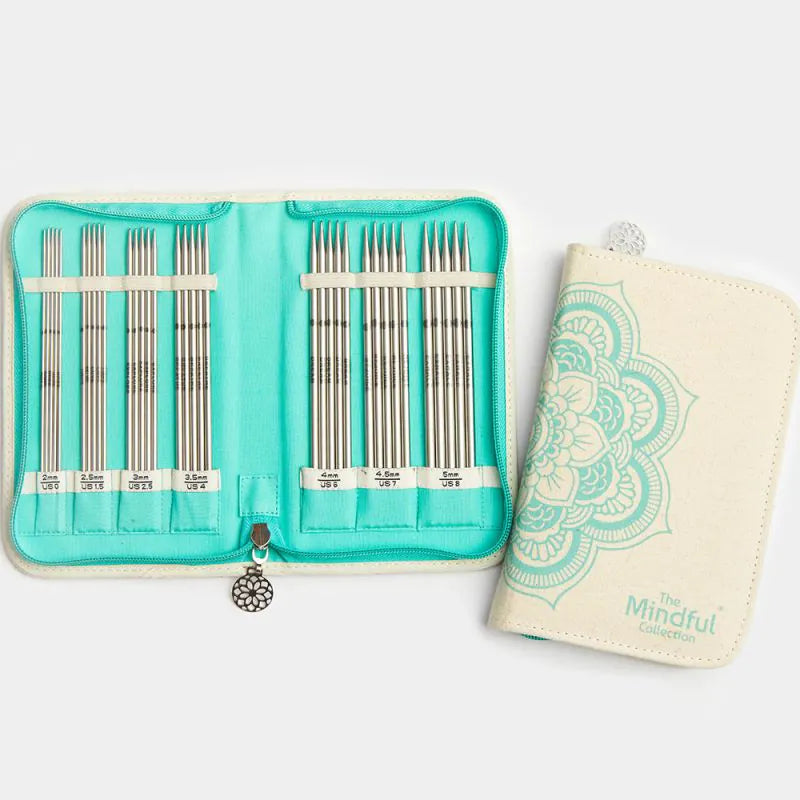 The Mindful Collection Double Pointed Needle Set - GRATEFUL