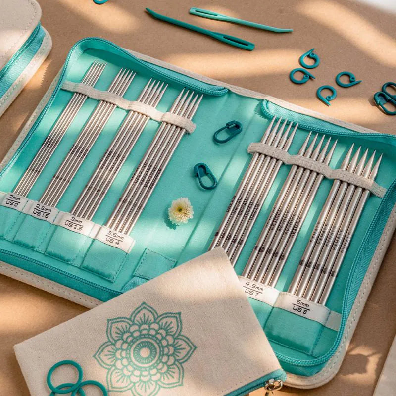 The Mindful Collection Double Pointed Needle Set - GRATEFUL