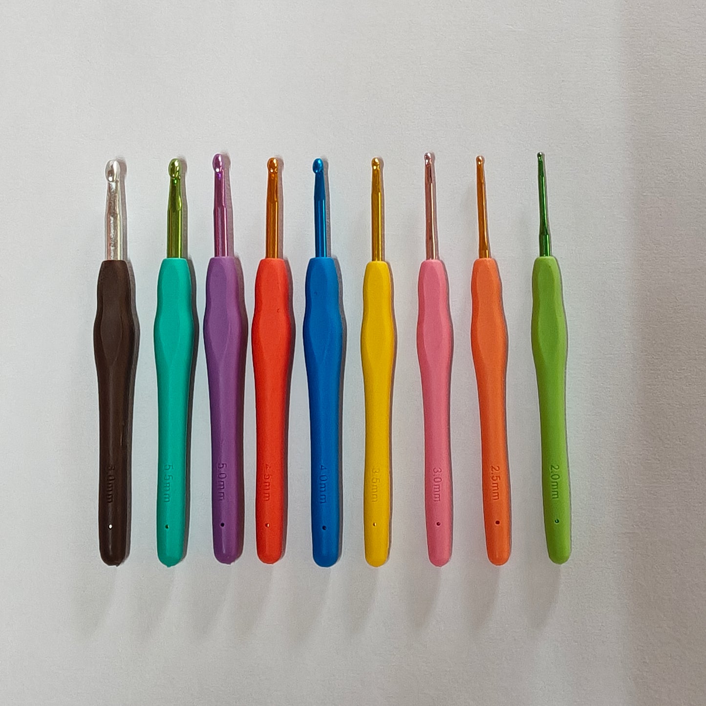 Multicoloured Hook set (With Grip)