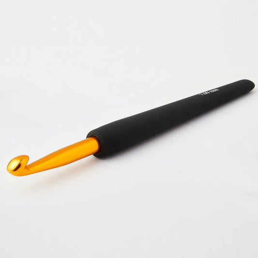 Gold Aluminium Crochet Hooks