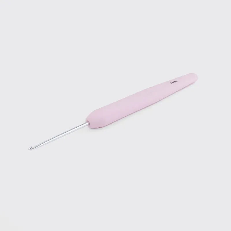 Single Ended Silver Crochet Hooks - Waves