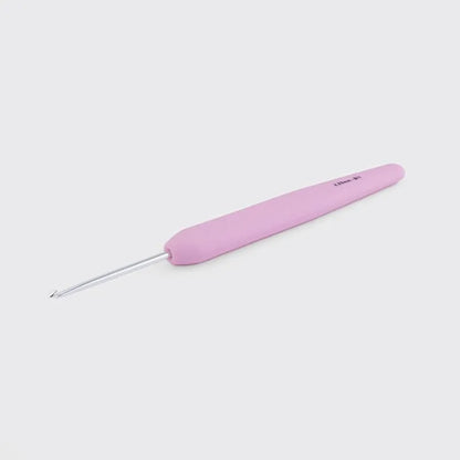 Single Ended Silver Crochet Hooks - Waves