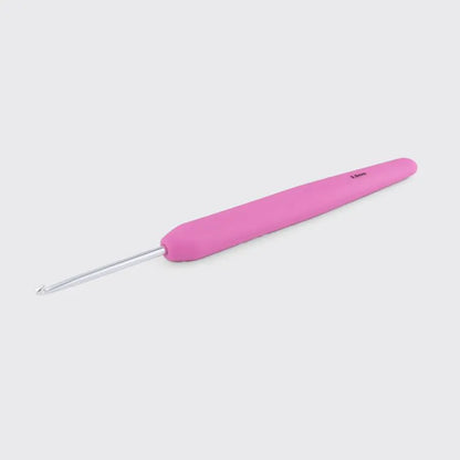 Single Ended Silver Crochet Hooks - Waves
