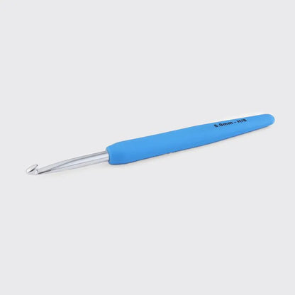 Single Ended Silver Crochet Hooks - Waves