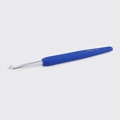 Single Ended Silver Crochet Hooks - Waves