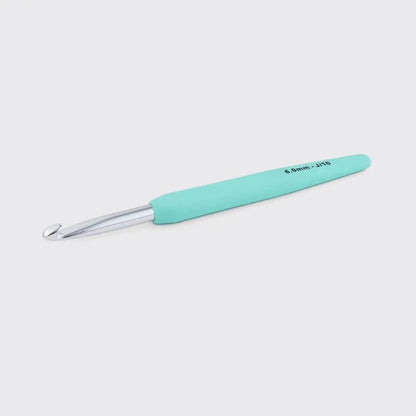 Single Ended Silver Crochet Hooks - Waves