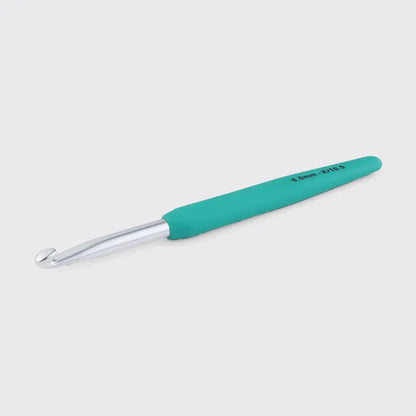 Single Ended Silver Crochet Hooks - Waves