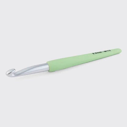 Single Ended Silver Crochet Hooks - Waves